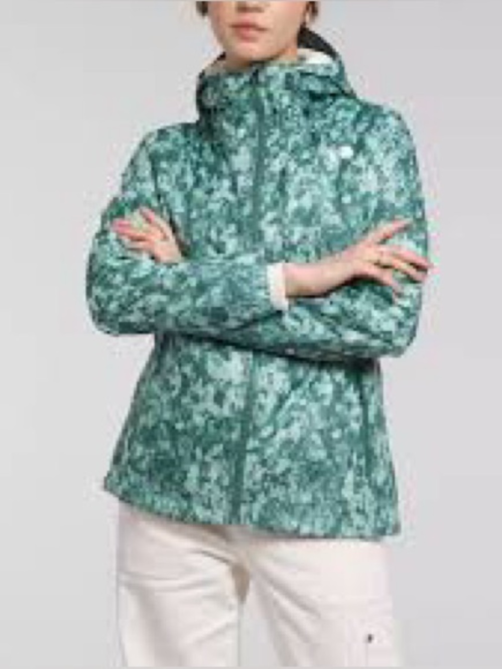 The North Face windbreaker jacket a vibrant retro floral pattern 10/12 - Picture 3 of 11